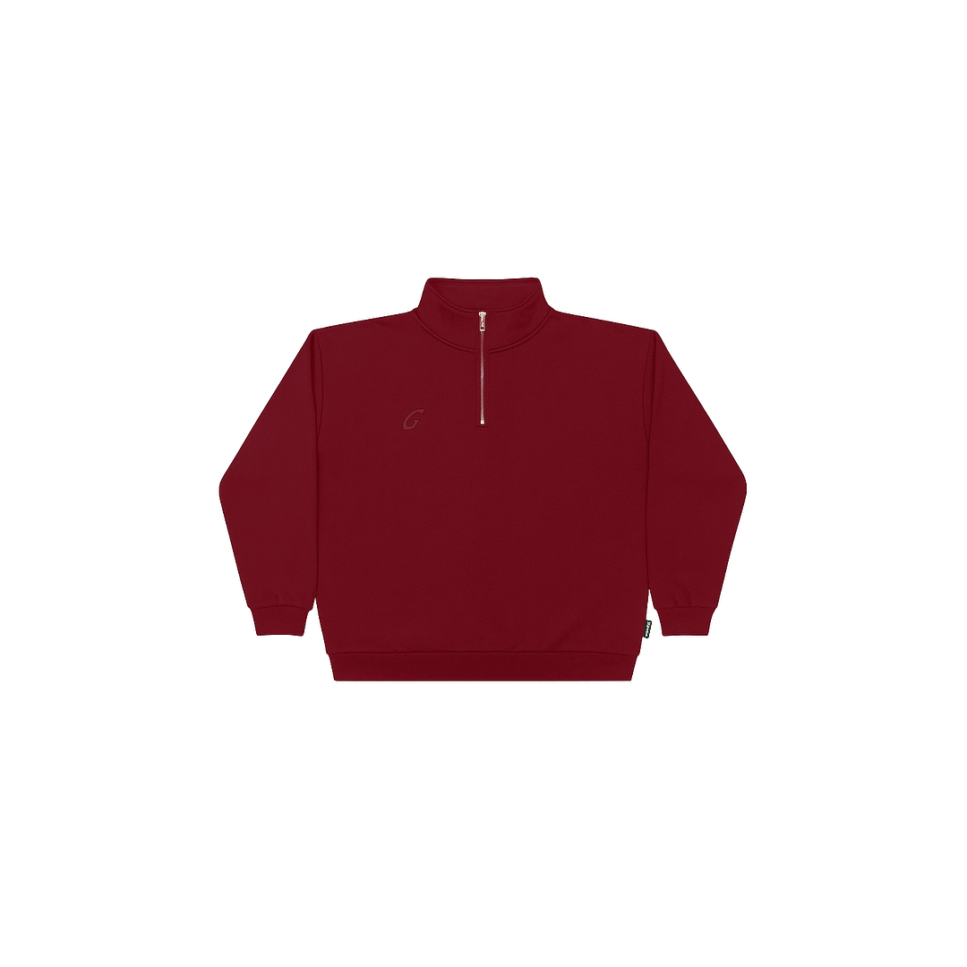 Thathi’s [Burgundy] Quarter-Zip