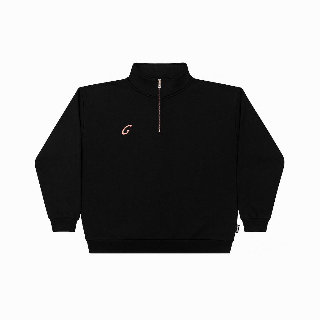 Thathi’s [Rose Gold and Black] Quarter-Zip