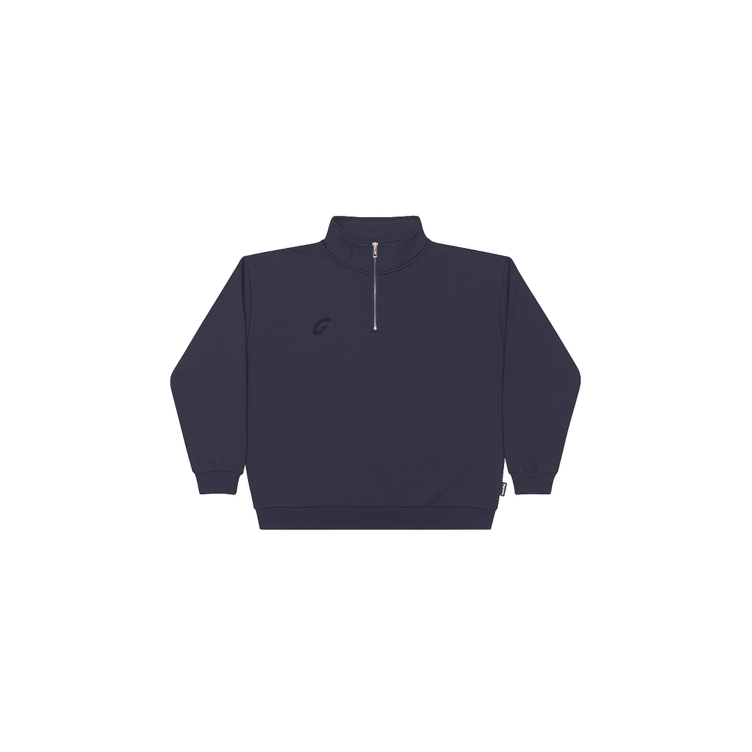 Thathi’s [Navy] Quarter-Zip